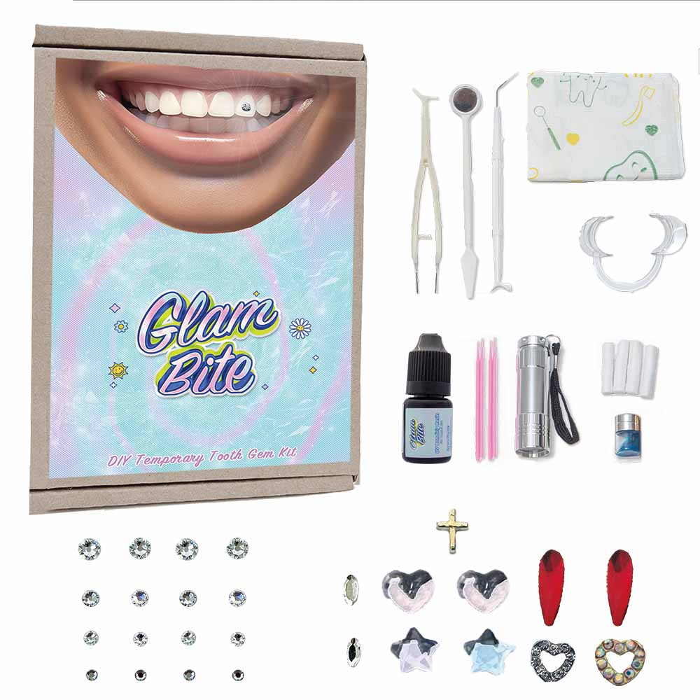 Glam Bite Premium DIY Tooth Gem Kit